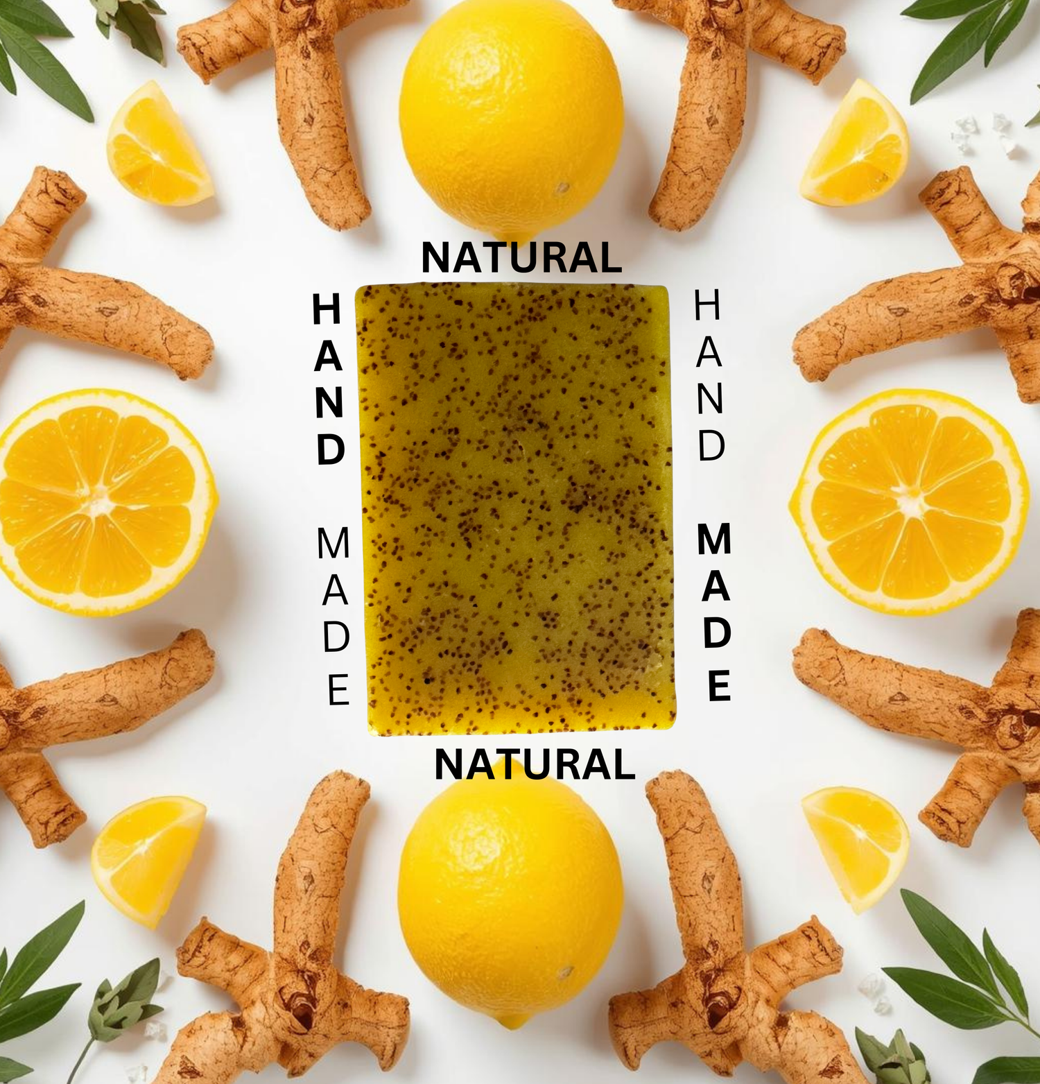 Dark Spot and Hyperpigmentation Turmeric, Lemon and Kojic Acid Soap Bar