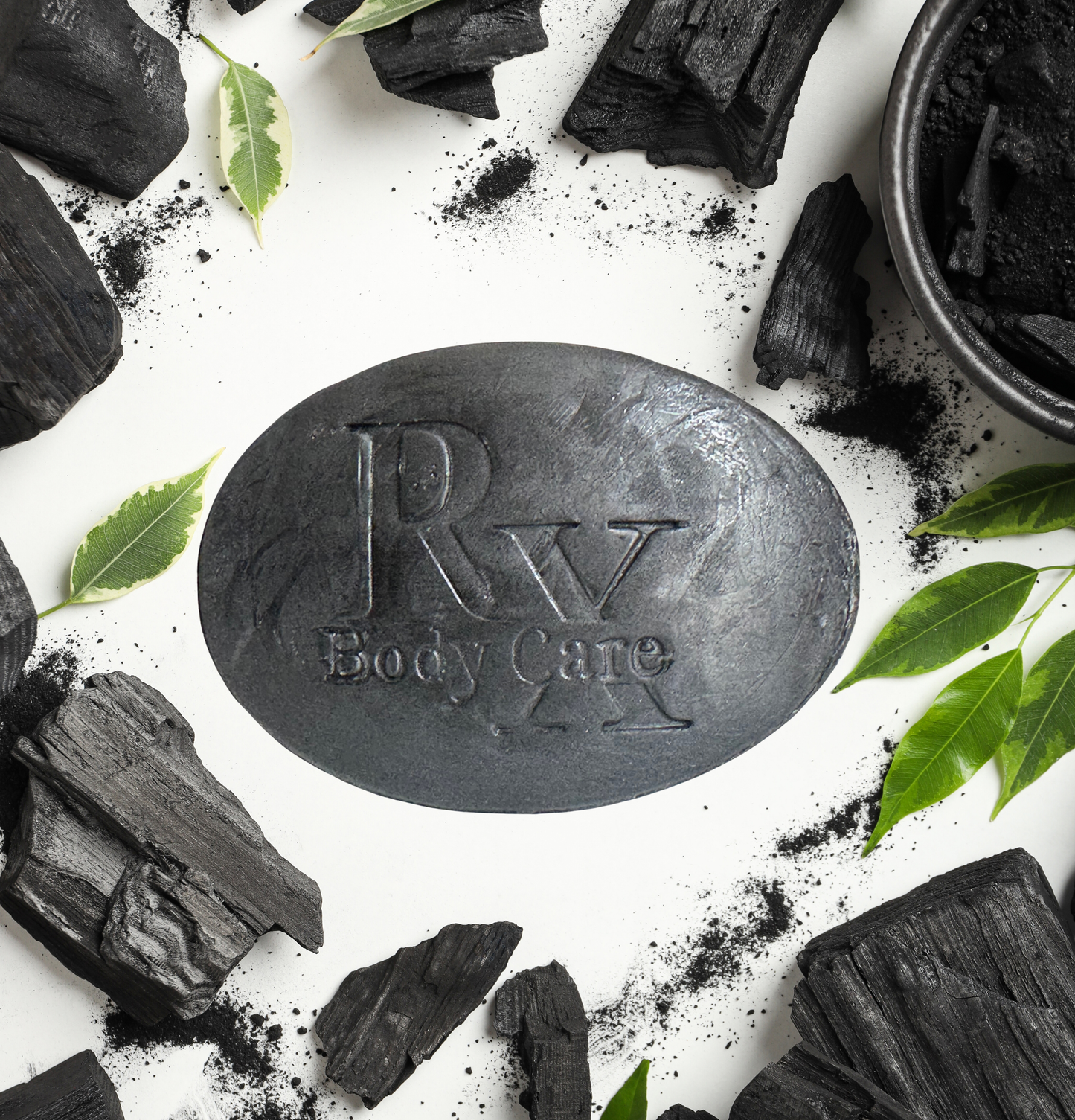 Underarm Bar Soap with Detoxifying Charcoal, Dead Sea Salt, Witch Hazel